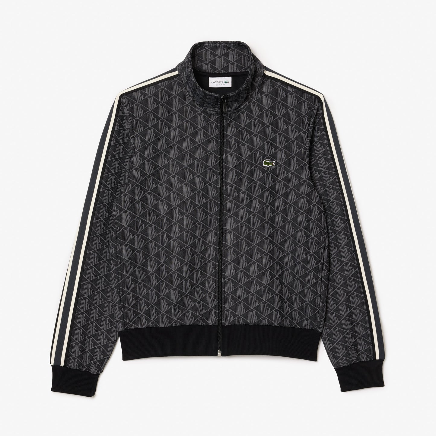 Paris Zip-Up Jacquard TT SH1368 // BLACK