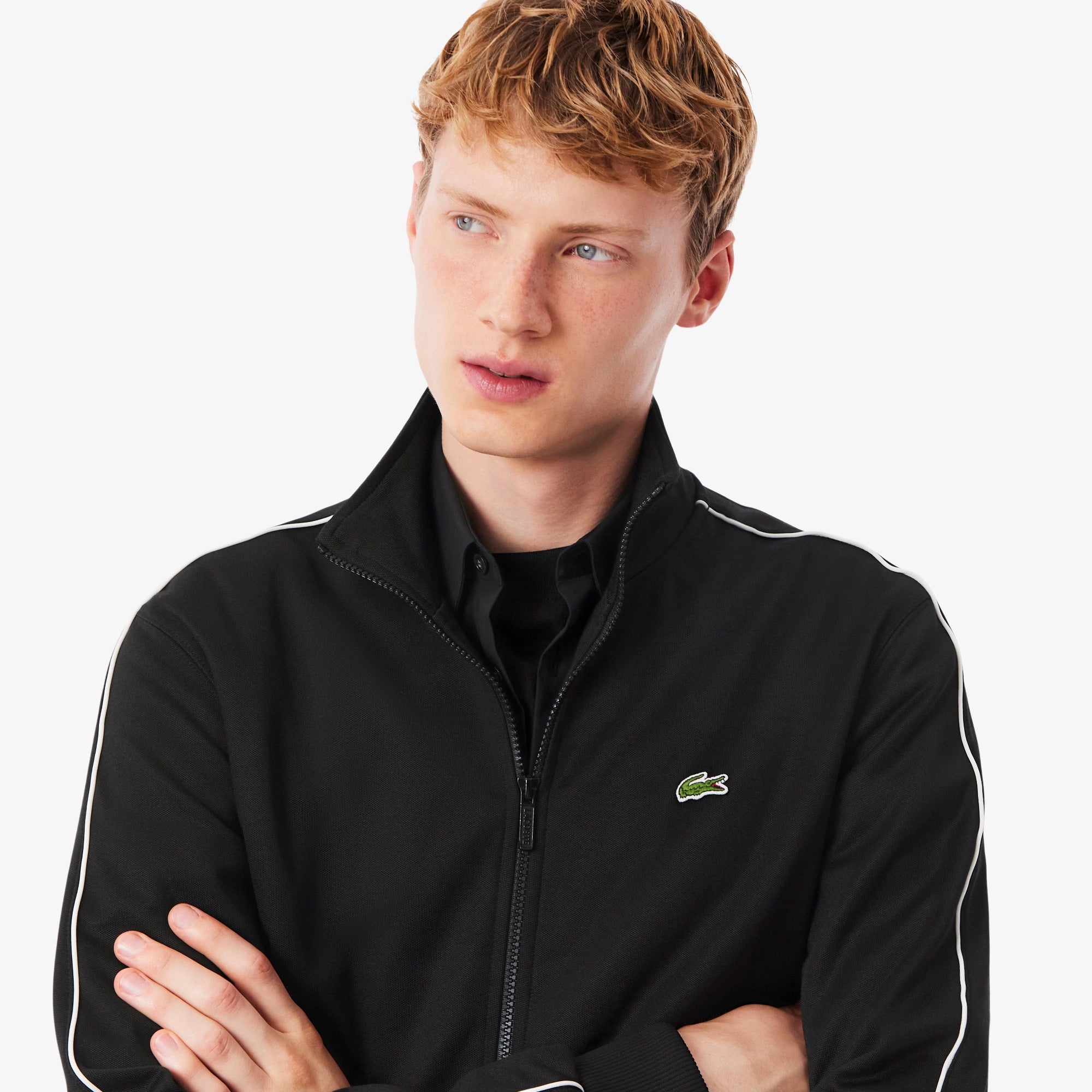 LACOSTE ブラック ジャケット S Lacoste Paris Zip Front TT SH1457 // BLACK 031 – Sweet & Tender