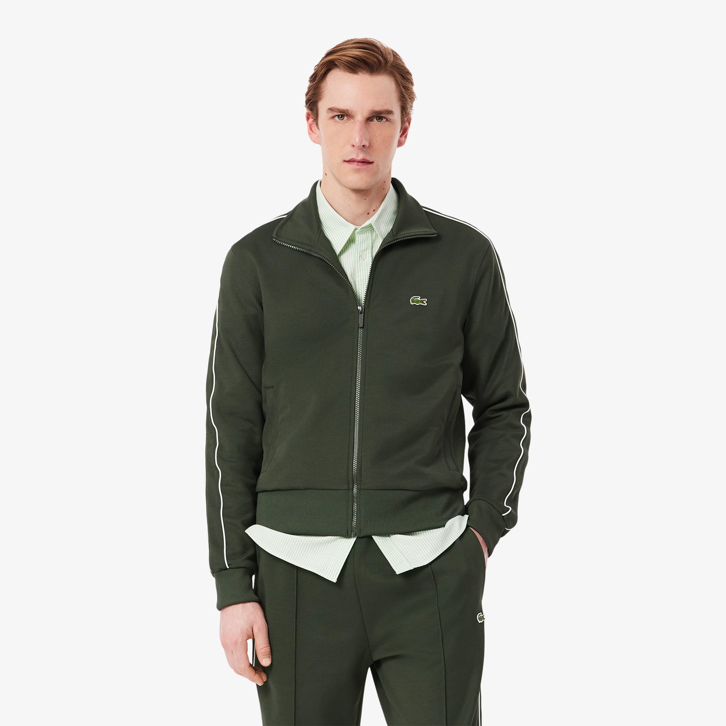 Lacoste Paris Piqué Zip Front TT SH1457 // SQUADRON HCF