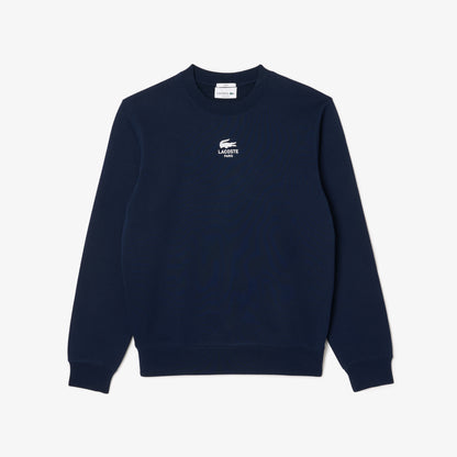 Lacoste Paris Printed Sweatshirt SH2736 // NAVY 166