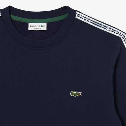 Lacoste Classic Stripe Sweatshirt SH507300166 // NAVY