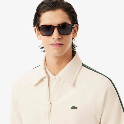 Lacoste Made in France Zipped Sweatshirt TT SH5927 // WHITE XFJ