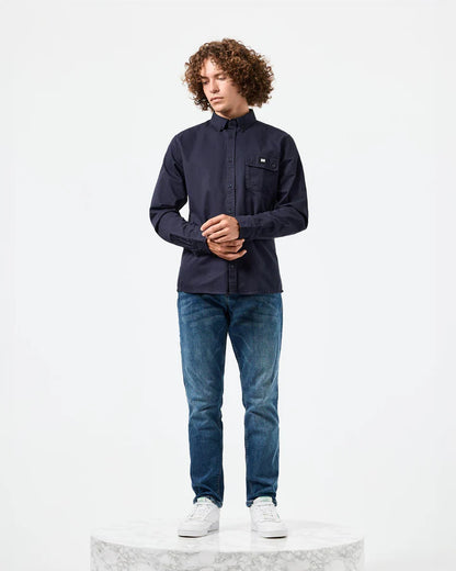 Weekend Offender Postiano Casual Shirt // NAVY