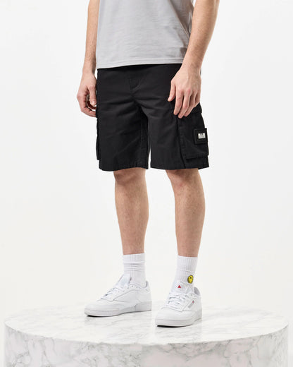 Weekend Offender Mascia Cargo Shorts // BLACK