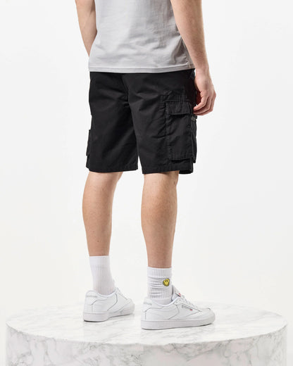 Weekend Offender Mascia Cargo Shorts // BLACK