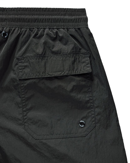 Weekend Offender Stacks Swim Shorts // BLACK