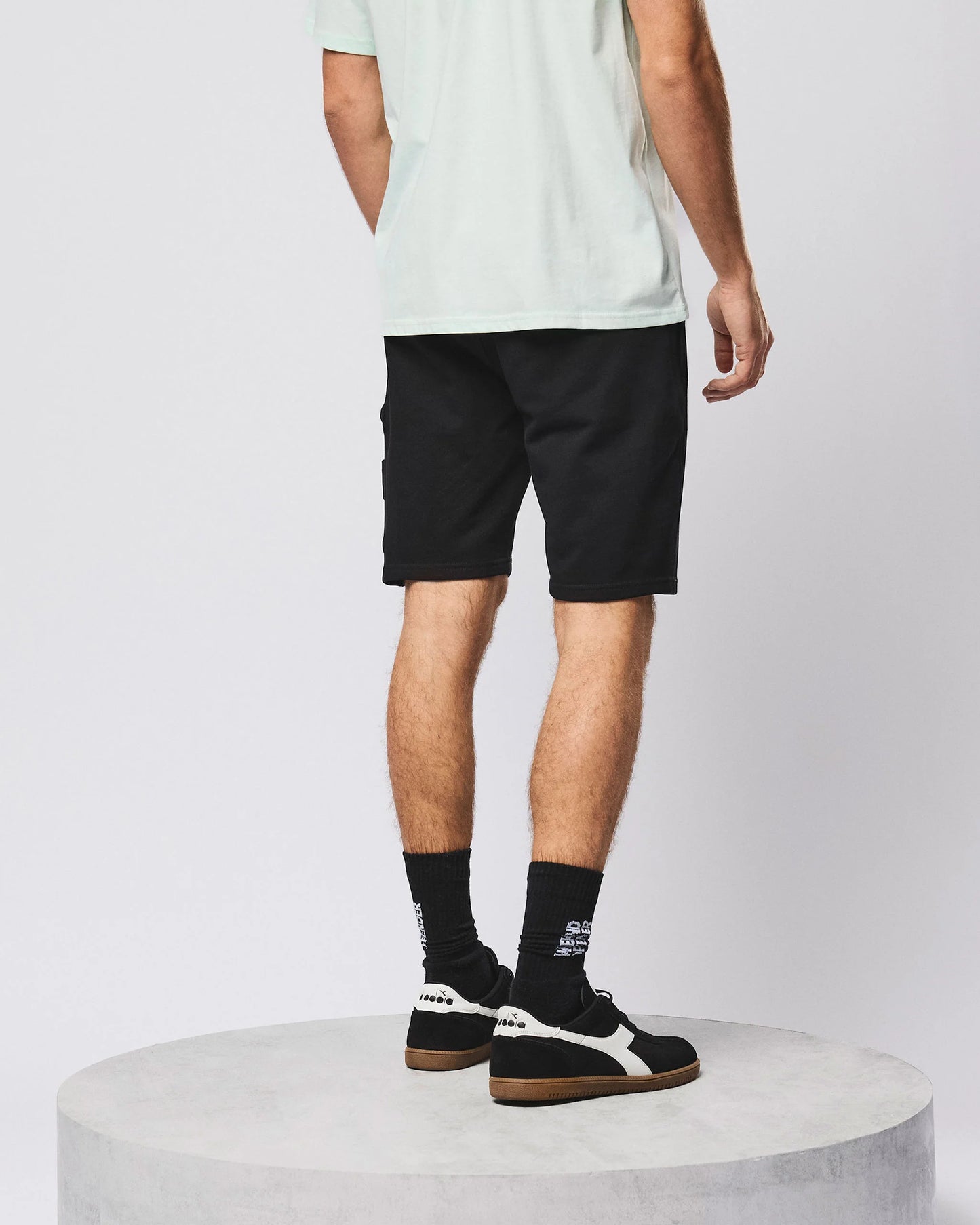 Weekend Offender Hawkins Jogger Short // BLACK