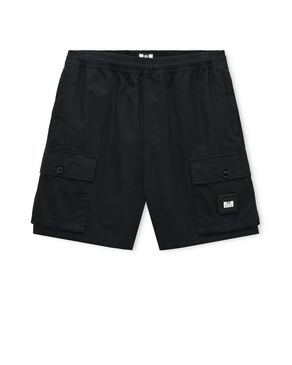 Weekend Offender Scopello Cargo Short // BLACK