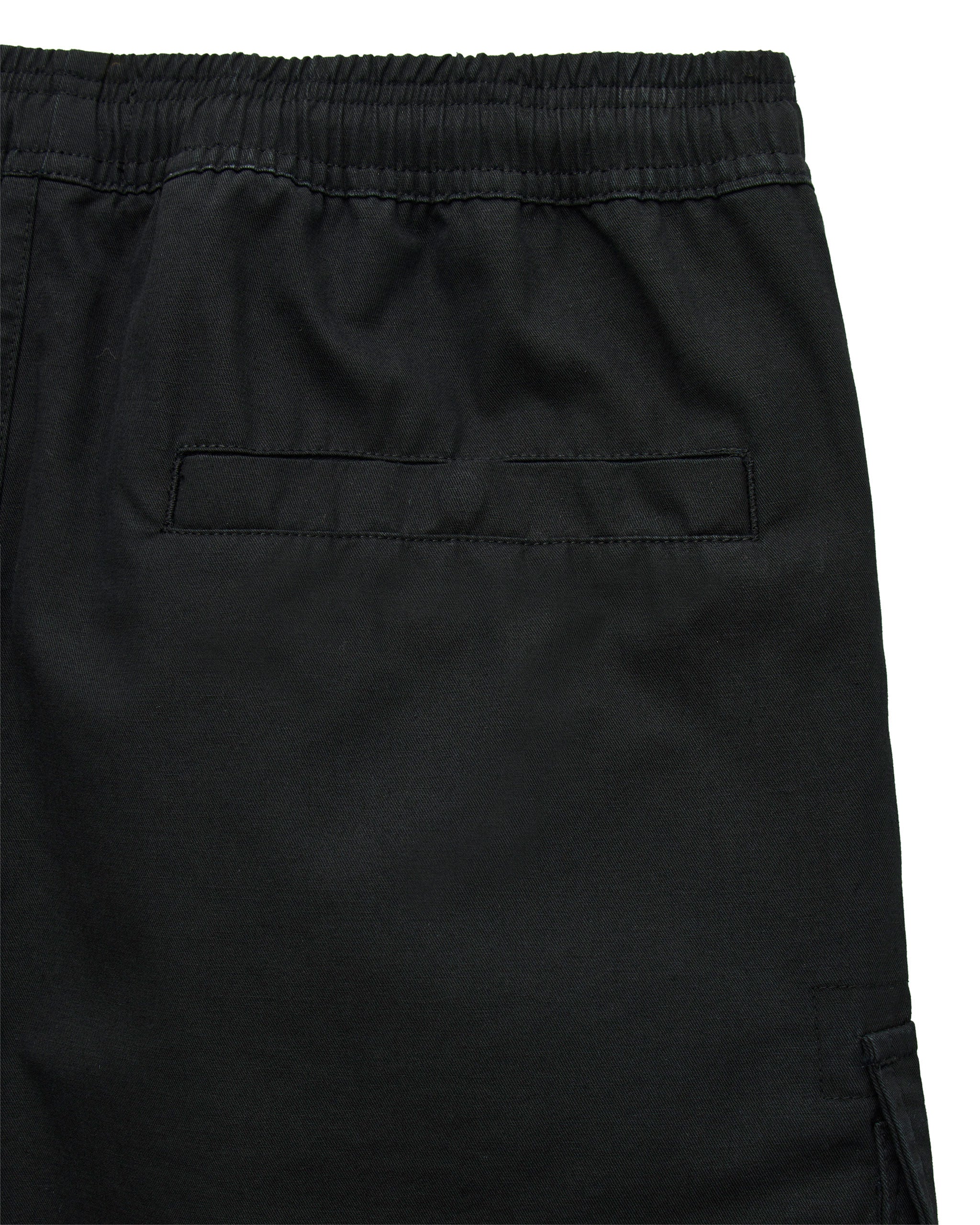 Weekend Offender Scopello Cargo Short // BLACK