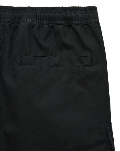 Weekend Offender Scopello Cargo Short // BLACK