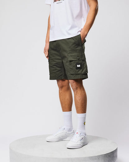Weekend Offender Scopello Cargo Short // BLACK FOREST