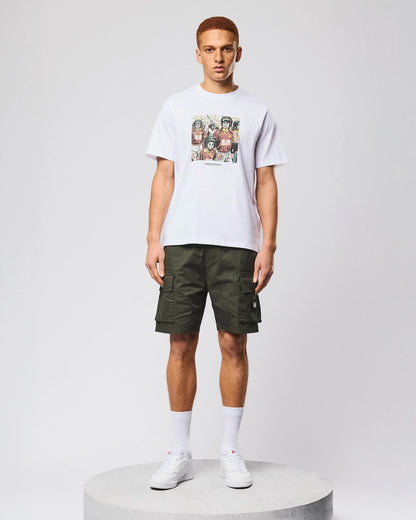 Weekend Offender Scopello Cargo Short // BLACK FOREST