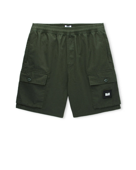 Weekend Offender Scopello Cargo Short // BLACK FOREST