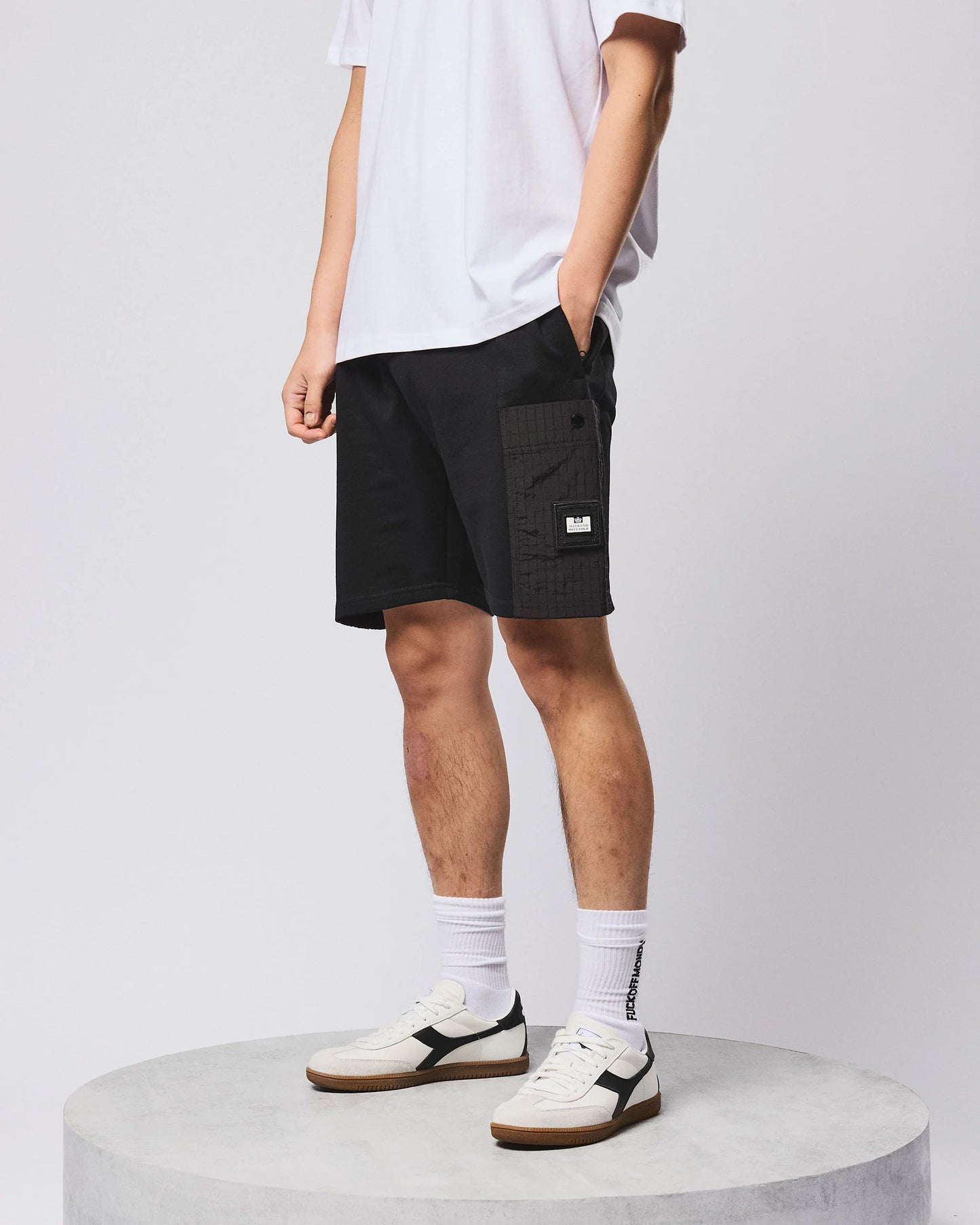Weekend Offender Chiyoda Jogger Short // BLACK