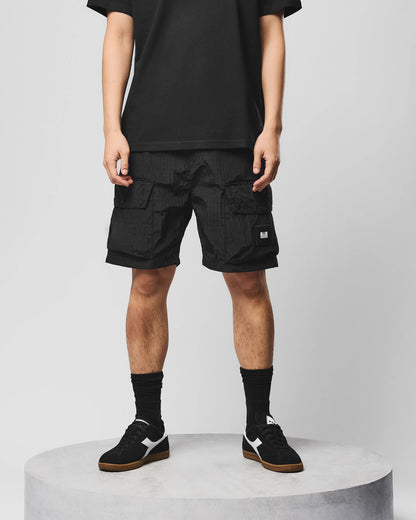 Weekend Offender Zemmouri Cargo Short // BLACK