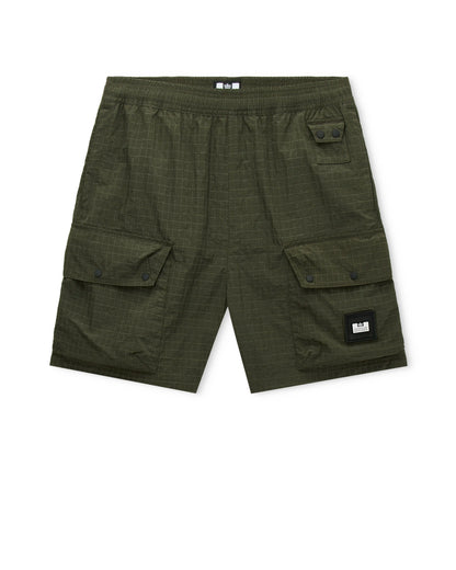 Weekend Offender Zemmouri Cargo Short // BLACK FOREST