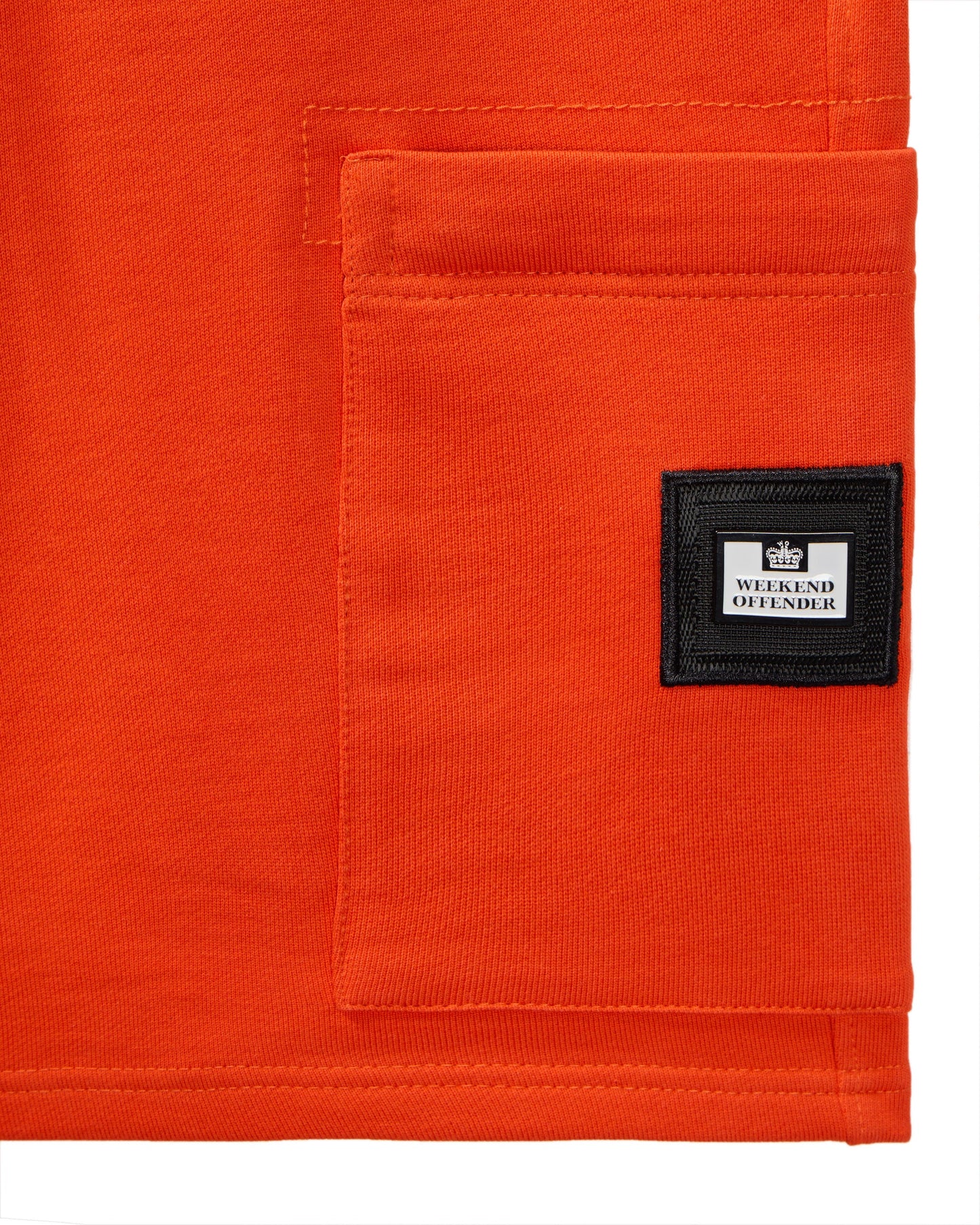 Weekend Offender Hawkins Jogger Shorts // PURE ORANGE