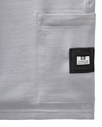 Weekend Offender Hawkins Jogger Shorts // SMOKEY GREY