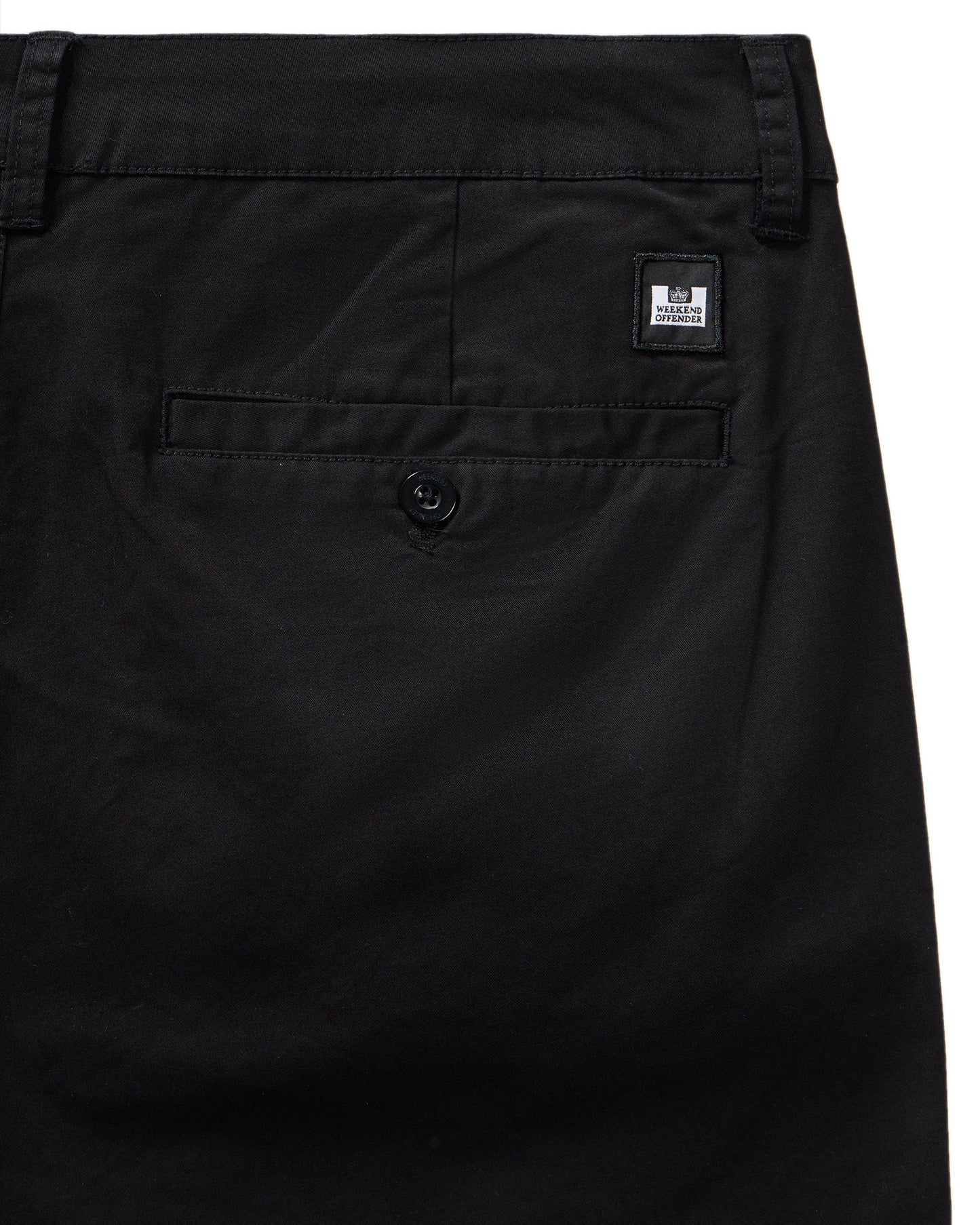 Weekend Offender Ivan Chino Shorts // BLACK