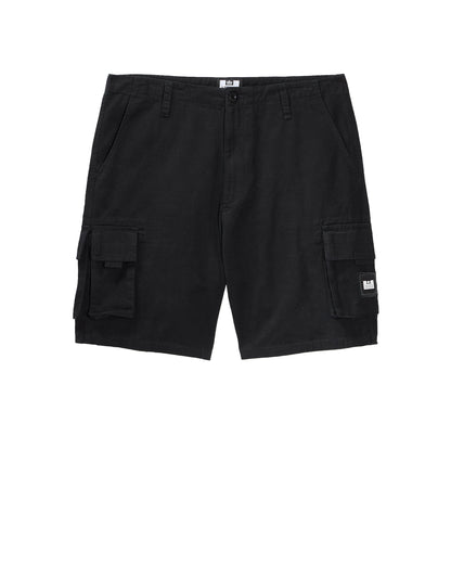 Weekend Offender Mascia Cargo Shorts // SVART