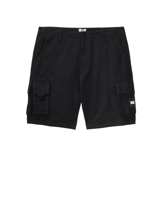 Weekend Offender Mascia Cargo Shorts // BLACK