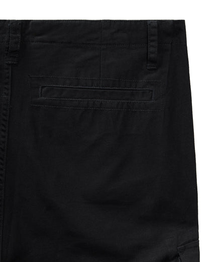 Weekend Offender Mascia Cargo Shorts // SVART