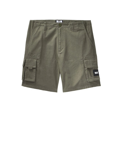 Weekend Offender Mascia Cargo Shorts // CASTLE GREEN