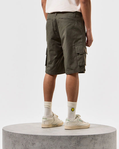 Weekend Offender Mascia Cargo Shorts // CASTLE GREEN