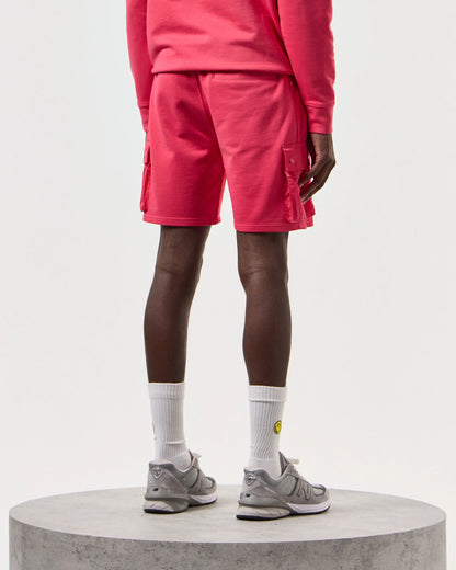 Weekend Offender Pink Sands Jogger Shorts // ANTHURIUM PINK