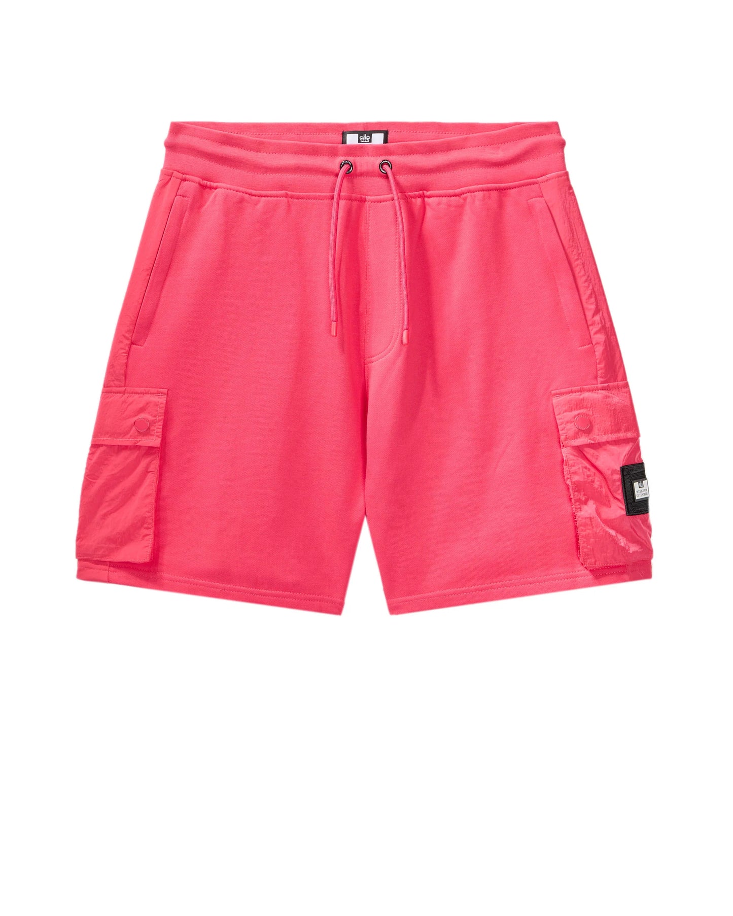 Weekend Offender Pink Sands Jogger Shorts // ANTHURIUM PINK