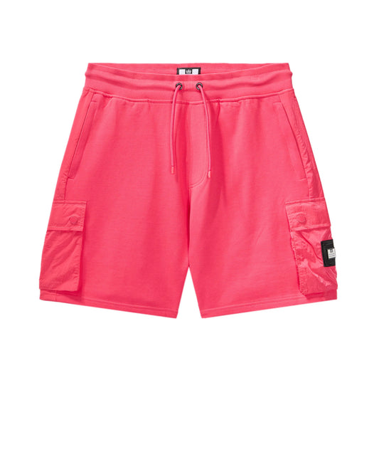 Weekend Offender Pink Sands Jogger Shorts // ANTHURIUM PINK