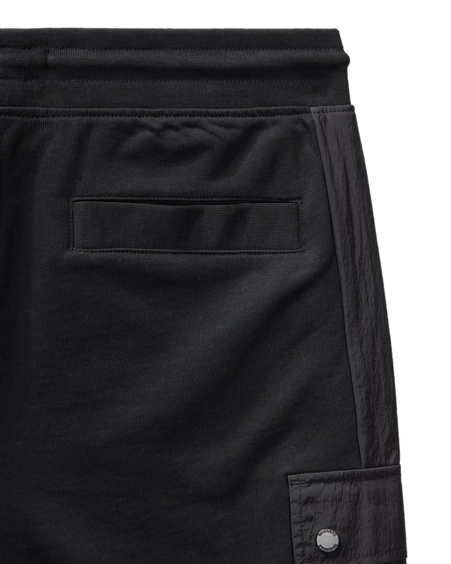 Weekend Offender Pink Sands Jogger Shorts // BLACK