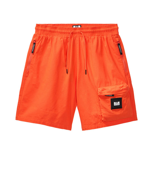 Weekend Offender Sunrise Hills Ripstop Shorts // PURE ORANGE