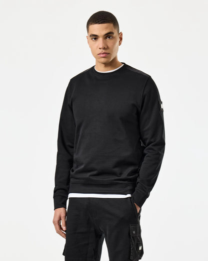 Weekend Offender F Bomb Sweatshirt // BLACK