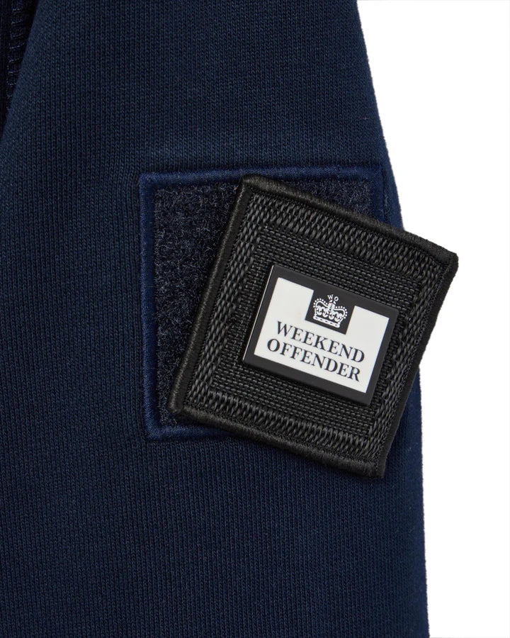 Weekend Offender Kraviz Quarter Zip Sweatshirt // NAVY