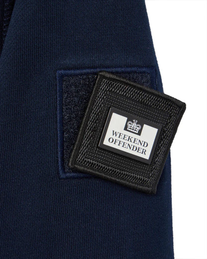 Weekend Offender Kraviz Quarter Zip Sweatshirt // NAVY