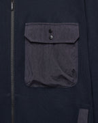 Weekend Offender x Leo Gregory Santo Full Zip Sweatshirt // NAVY