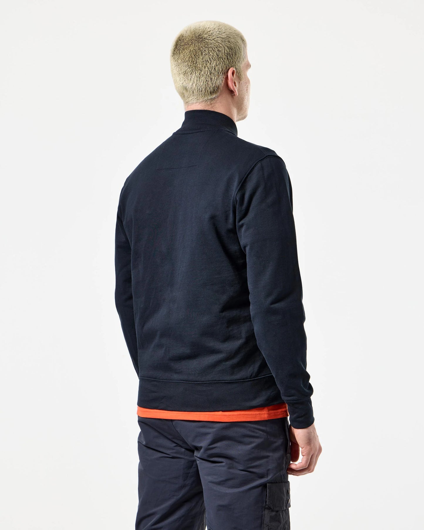 Weekend Offender x Leo Gregory Santo Full Zip Sweatshirt // NAVY