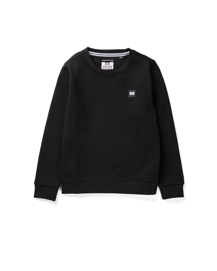 Weekend Offender KIDS Ferrer Sweatshirt // BLACK