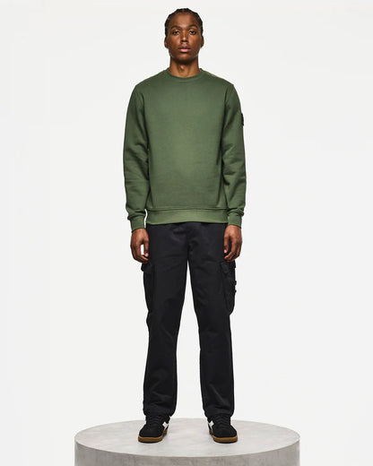 Weekend Offender F Bomb Sweatshirt // BAY LEAF GREEN