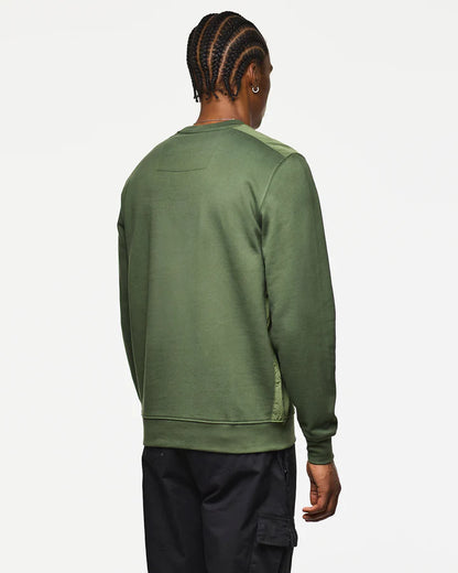 Weekend Offender F Bomb Sweatshirt // BAY LEAF GREEN