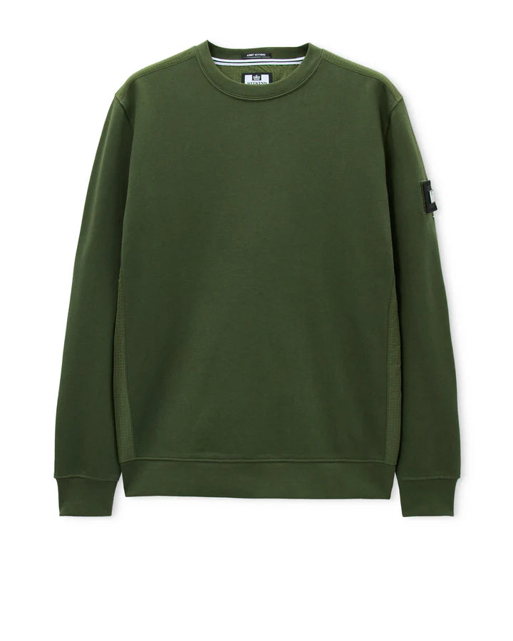 Weekend Offender F Bomb Sweatshirt // BAY LEAF GREEN