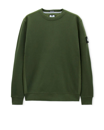Weekend Offender F Bomb Sweatshirt // BAY LEAF GREEN