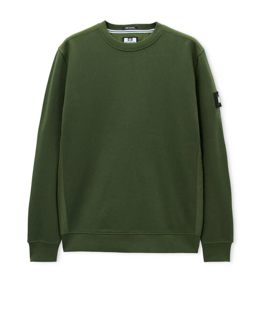 Weekend Offender F Bomb Sweatshirt // BAY LEAF GREEN
