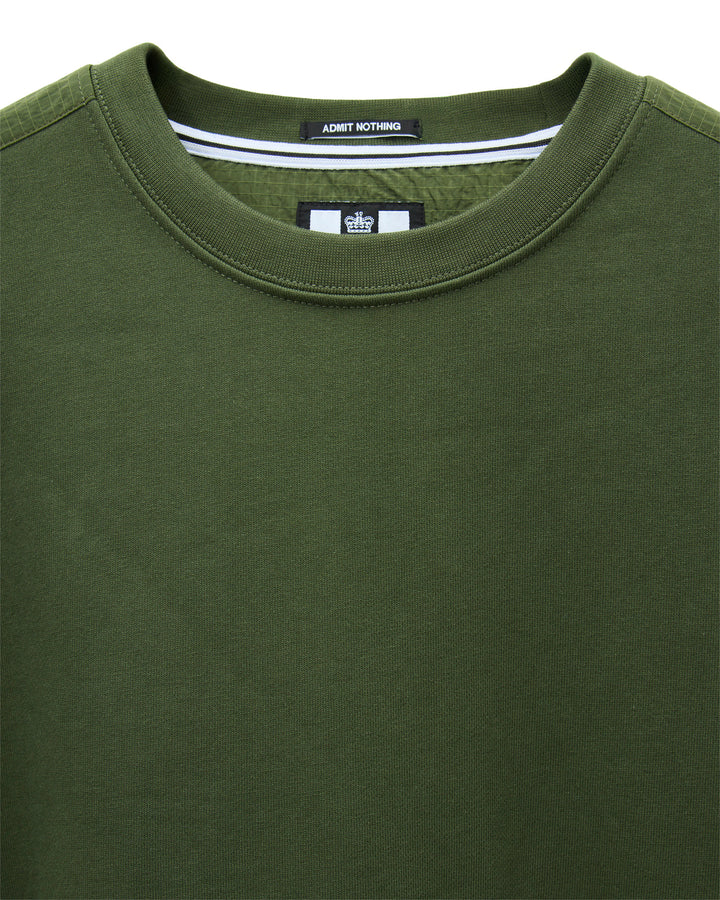 Weekend Offender F Bomb Sweatshirt // BAY LEAF GREEN
