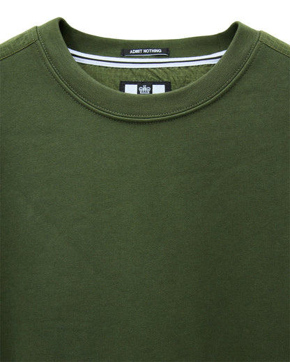 Weekend Offender F Bomb Sweatshirt // BAY LEAF GREEN