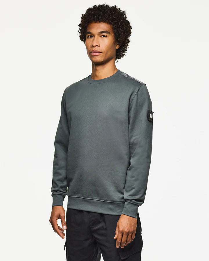 Weekend Offender F Bomb Sweatshirt // CYCLONE GREY