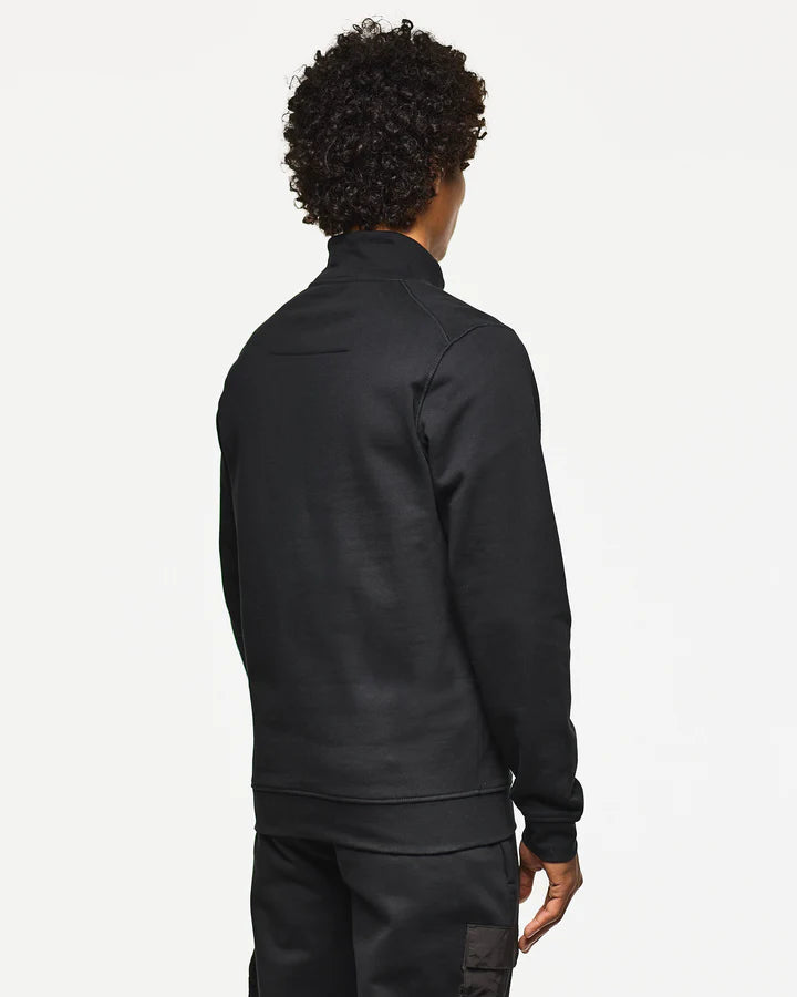 Weekend Offender Kraviz Quarter Zip Sweatshirt // BLACK
