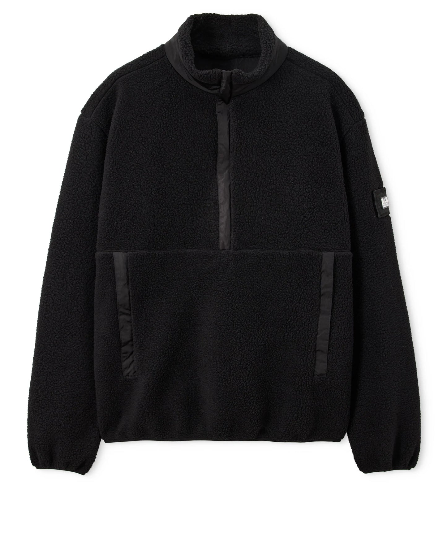 Weekend Offender Stanier Sherpa Fleece // BLACK