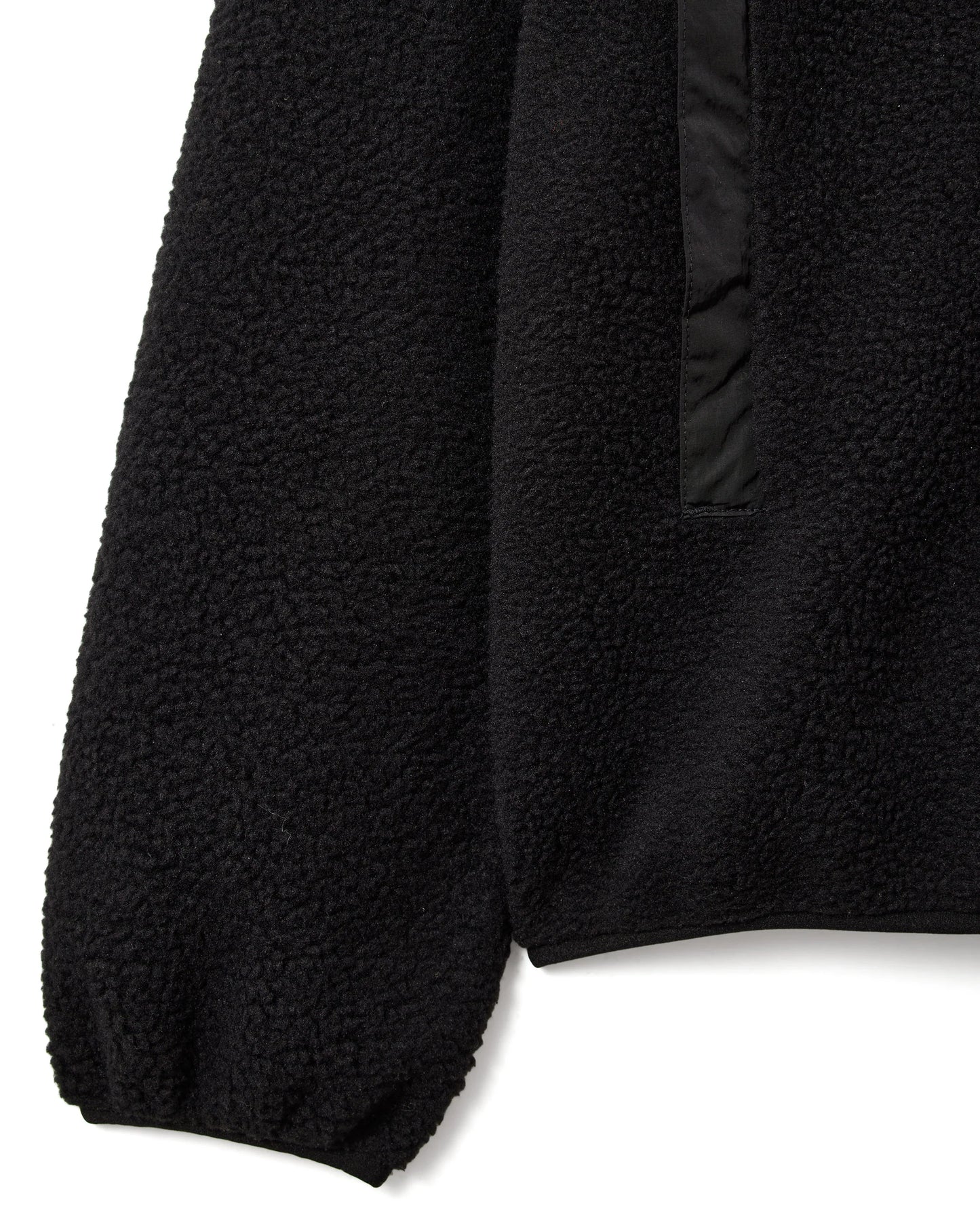 Weekend Offender Stanier Sherpa Fleece // BLACK